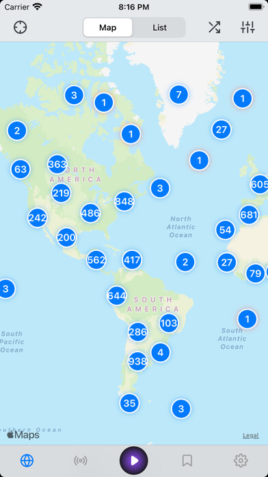 Emulate iPhone app Mapcasts - AM/FM Stations using MyAndroid Emulate iPhone app Mapcasts - AM/FM Stations using MyAndroid