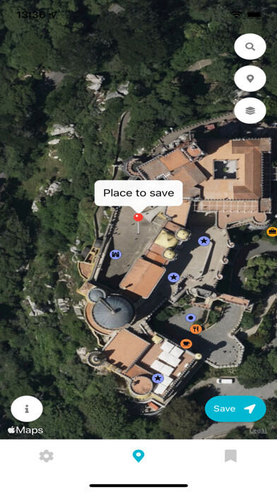 Emulate iPhone app MapCrumbs - Location keeper using MyAndroid