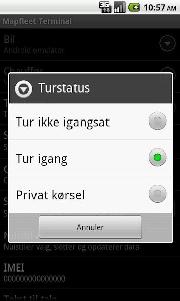 Emulate Mapfleet Terminal from MyAndroid or run Mapfleet Terminal using MyAndroid