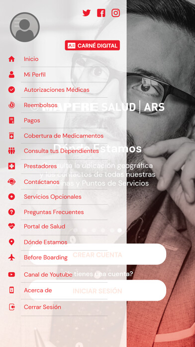 Emulate iPhone app MAPFRE Salud ARS using MyAndroid Emulate iPhone app MAPFRE Salud ARS using MyAndroid