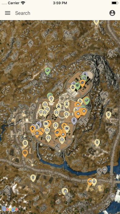 Emulate iPhone app MapGenie: Map for TES:V using MyAndroid Emulate iPhone app MapGenie: Map for TES:V using MyAndroid