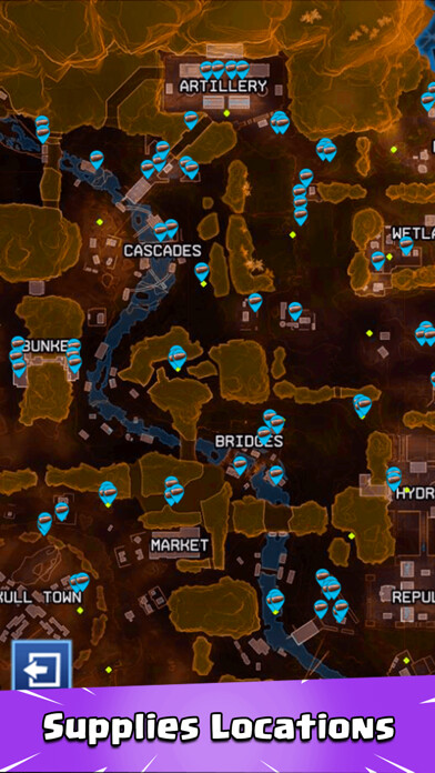 Emulate iPhone app Map Guide For Apex Legends using MyAndroid