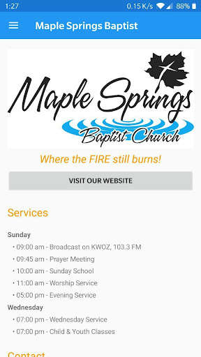 Run android online APK Maple Springs Baptist Church from MyAndroid or emulate Maple Springs Baptist Church using MyAndroid Run android online APK Maple Springs Baptist Church from MyAndroid or emulate Maple Springs Baptist Church using MyAndroid
