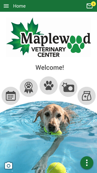 Emulate iPhone app Maplewood Vet using MyAndroid