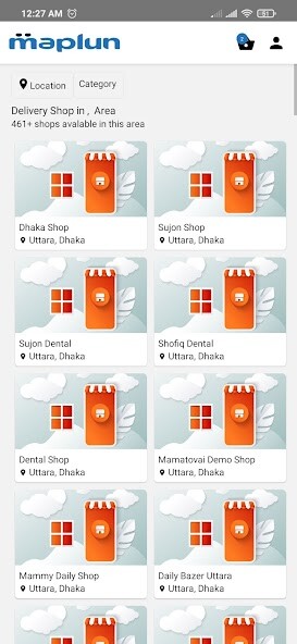 Run android online APK Maplun: Buy from Nearby Shops from MyAndroid or emulate Maplun: Buy from Nearby Shops using MyAndroid