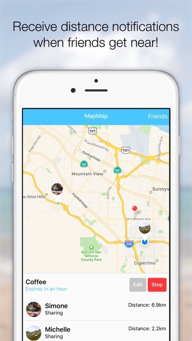 Emulate iPhone app MapMapMe using MyAndroid