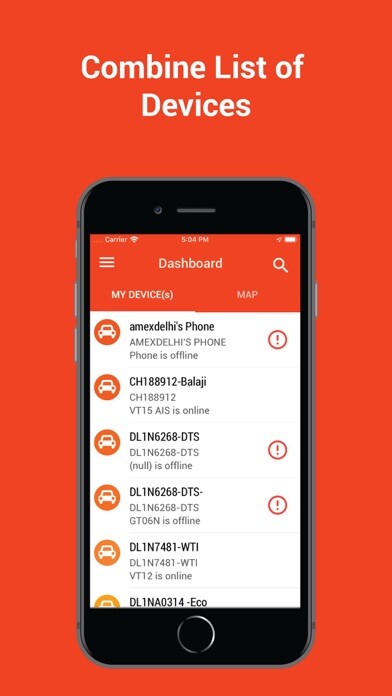 Emulate iPhone app MapmyIndia InTouch using MyAndroid