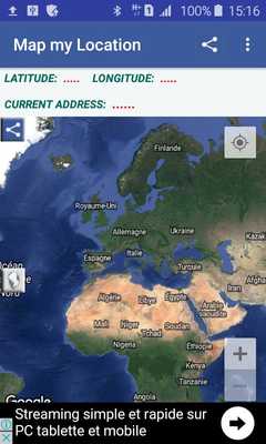 Emulate Android APK Map My Location Emulate Android APK Map My Location
