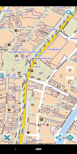 Run android online APK Map of Amsterdam offline from MyAndroid or emulate Map of Amsterdam offline using MyAndroid