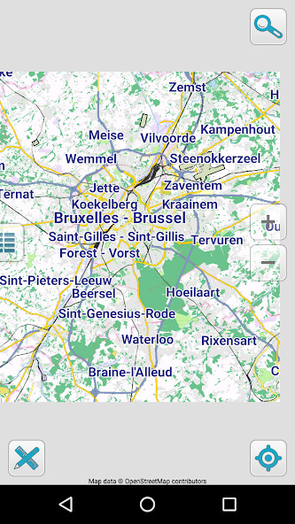 Run android online APK Map of Brussels offline from MyAndroid or emulate Map of Brussels offline using MyAndroid