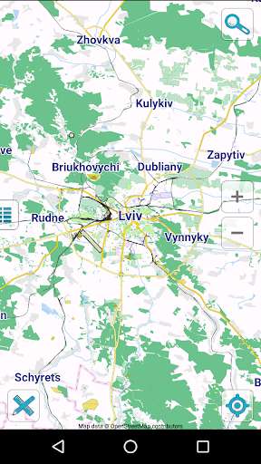 Run android online APK Map of Lviv offline from MyAndroid or emulate Map of Lviv offline using MyAndroid