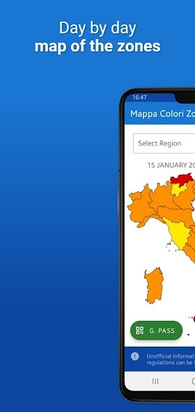 Run android online APK Mappa Colori Zone Italia from MyAndroid or emulate Mappa Colori Zone Italia using MyAndroid