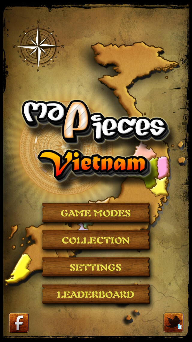 Emulate iPhone app MapPieces: Vietnam - A map puzzle game using MyAndroid Emulate iPhone app MapPieces: Vietnam - A map puzzle game using MyAndroid