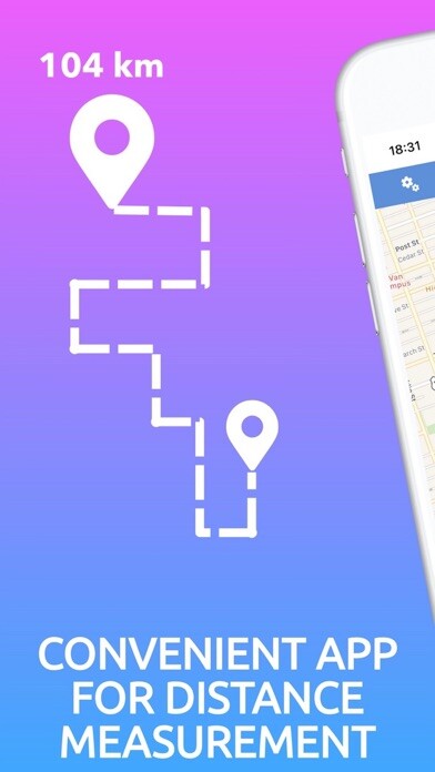 Emulate iPhone app Map Ruler - Distance Measure using MyAndroid Emulate iPhone app Map Ruler - Distance Measure using MyAndroid