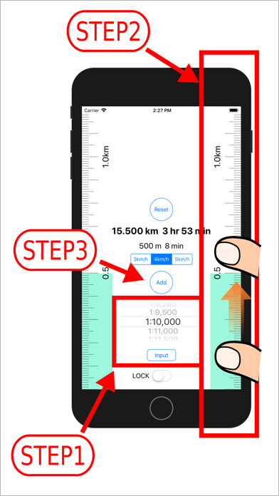 Emulate iPhone app MapRuler for paper map using MyAndroid Emulate iPhone app MapRuler for paper map using MyAndroid