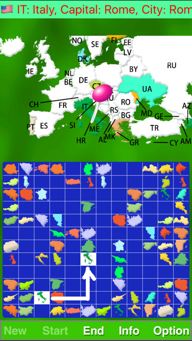 Emulate iPhone app Map Solitaire Europe by SZY using MyAndroid Emulate iPhone app Map Solitaire Europe by SZY using MyAndroid