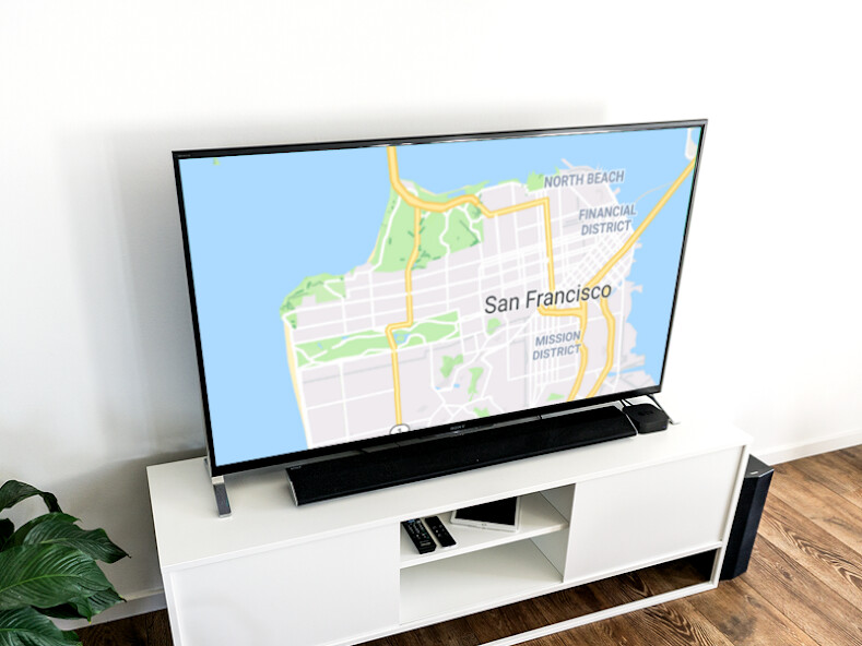 Run android online APK Maps on Chromecast from MyAndroid or emulate Maps on Chromecast using MyAndroid