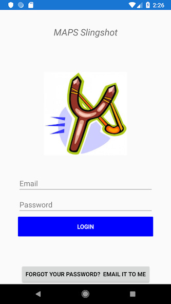 Emulate iPhone app MAPS Slingshot using MyAndroid