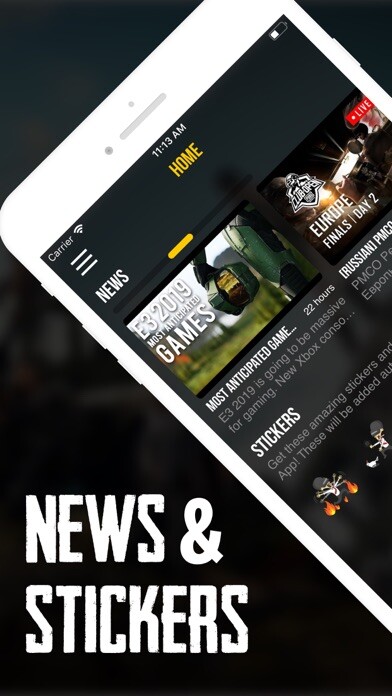Emulate iPhone app Map, Stickers & Stats for PUBG using MyAndroid Emulate iPhone app Map, Stickers & Stats for PUBG using MyAndroid