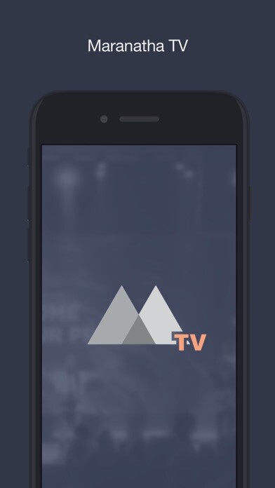 Emulate iPhone app Maranatha Chapel TV using MyAndroid