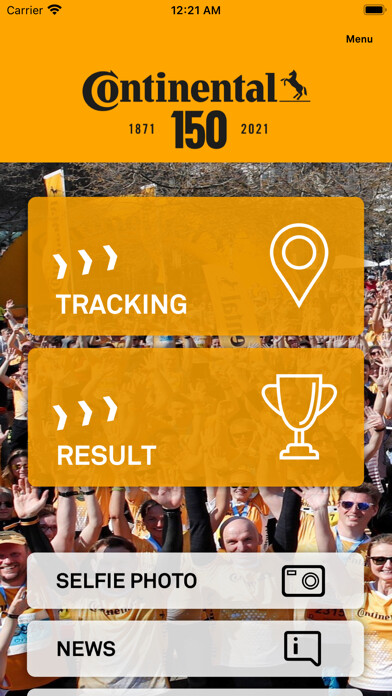 Emulate iPhone app Marathon by Continental using MyAndroid