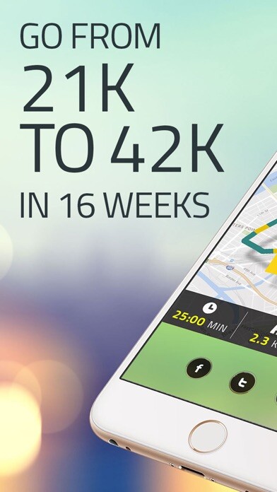 Emulate iPhone app Marathon Training: 42K Runner using MyAndroid Emulate iPhone app Marathon Training: 42K Runner using MyAndroid