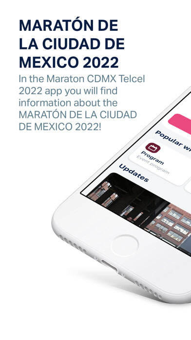 Emulate iPhone app Maraton CDMX Telcel 2022 using MyAndroid
