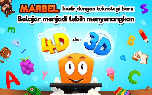 Run android online APK Marbel Huruf 4D - Flashcard Augmented Reality from MyAndroid or emulate Marbel Huruf 4D - Flashcard Augmented Reality using MyAndroid