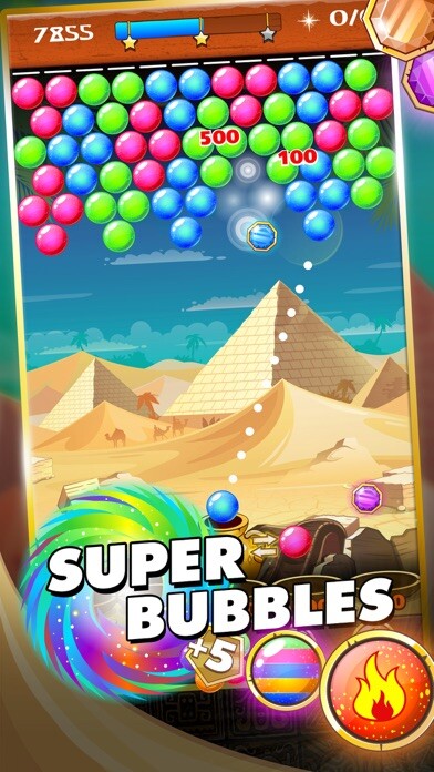 Emulate iPhone app Marble Blast - Bubble Shooter using MyAndroid