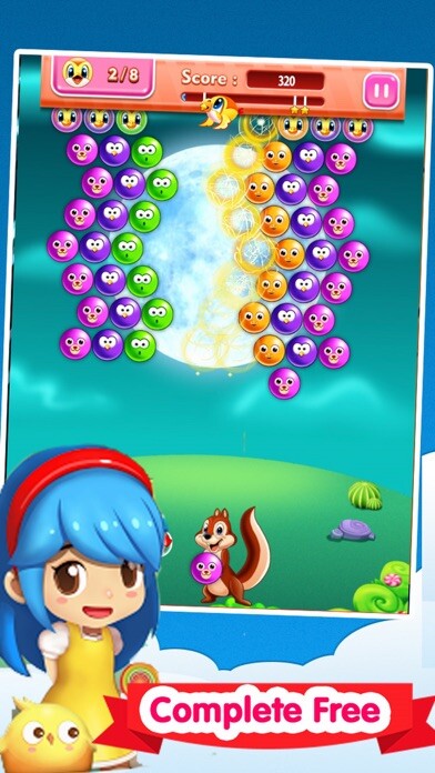 Emulate iPhone app Marble Bubble Shooter using MyAndroid