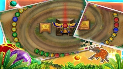 Emulate iPhone app Marble Lost Egypt using MyAndroid