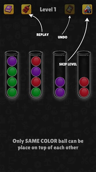Run android online APK Marble pong ball sort from MyAndroid or emulate Marble pong ball sort using MyAndroid