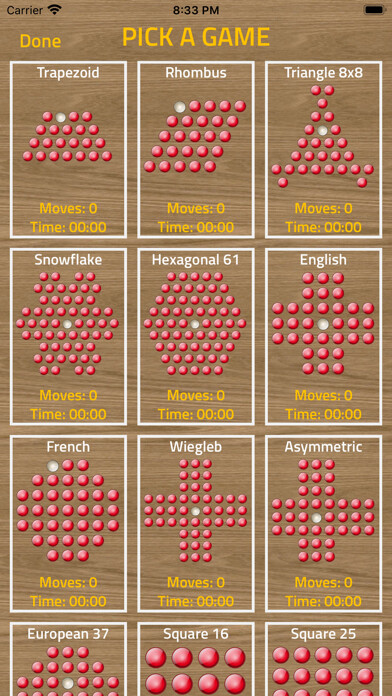 Emulate iPhone app Marble Solitaire - Peg Puzzles using MyAndroid Emulate iPhone app Marble Solitaire - Peg Puzzles using MyAndroid