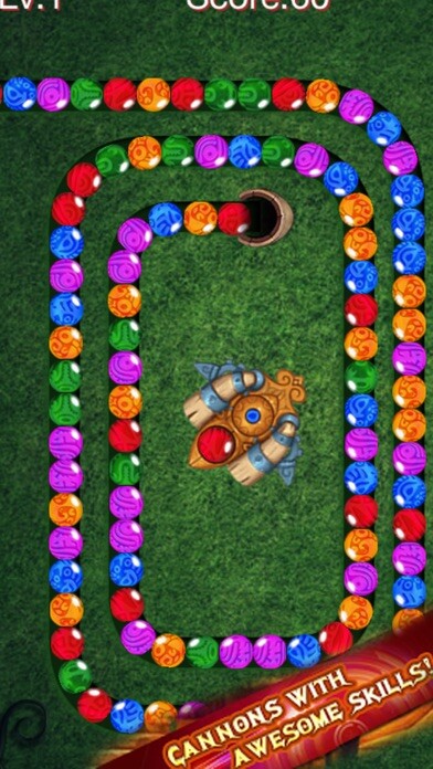 Emulate iPhone app Marble Temple Shoot using MyAndroid