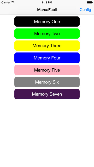 Emulate iPhone app MarcaFacil using MyAndroid