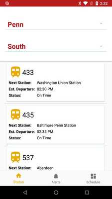 Emulate Android APK MARC Commuter Emulate Android APK MARC Commuter