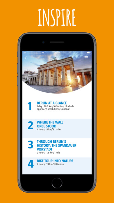 Emulate iPhone app MARCO POLO Discovery Tours using MyAndroid