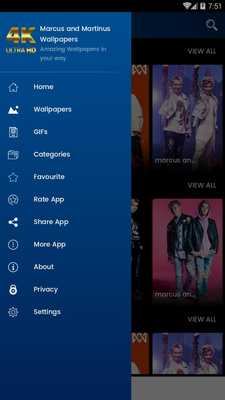Emulate Android APK Marcus And Martinus Wallpaper - Wallpapers