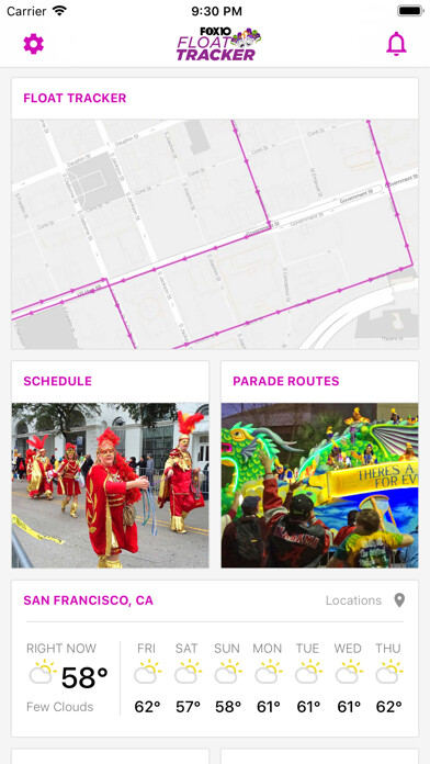 Emulate iPhone app Mardi Gras Parade Tracker WALA using MyAndroid Emulate iPhone app Mardi Gras Parade Tracker WALA using MyAndroid