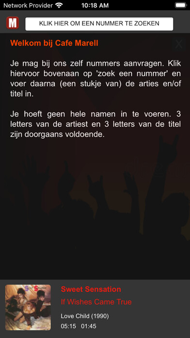 Emulate iPhone app Marell Music Request App using MyAndroid Emulate iPhone app Marell Music Request App using MyAndroid