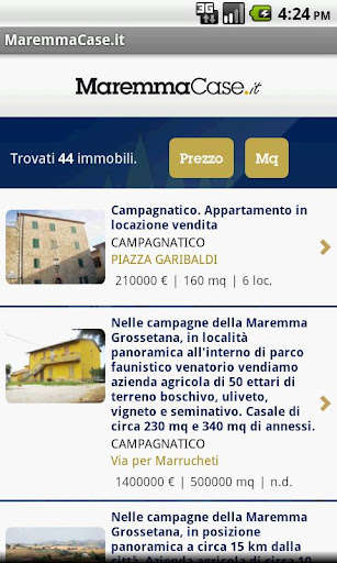 Run android online APK MaremmaCase.it from MyAndroid or emulate MaremmaCase.it using MyAndroid