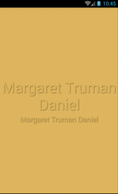 Emulate Android APK Margaret Truman