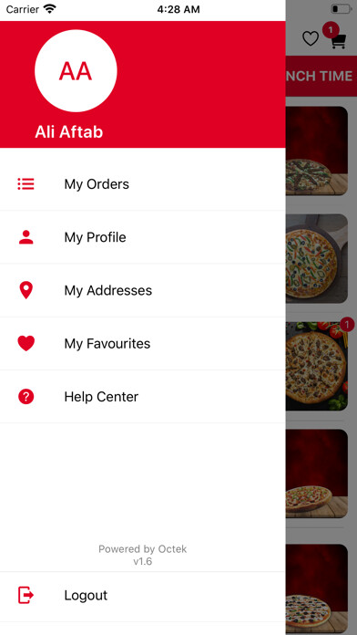 Emulate iPhone app Marhaba - Fried & Pizza using MyAndroid Emulate iPhone app Marhaba - Fried & Pizza using MyAndroid