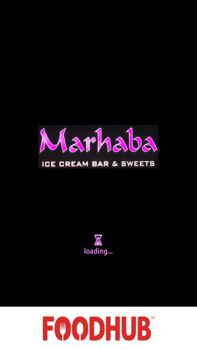 Emulate iPhone app Marhaba Ice-Cream Bar using MyAndroid