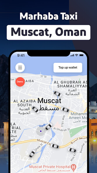 Run android online APK Marhaba: Oman Taxi App, Muscat from MyAndroid or emulate Marhaba: Oman Taxi App, Muscat using MyAndroid Run android online APK Marhaba: Oman Taxi App, Muscat from MyAndroid or emulate Marhaba: Oman Taxi App, Muscat using MyAndroid