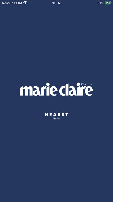 Emulate iPhone app Marie Claire Italia using MyAndroid