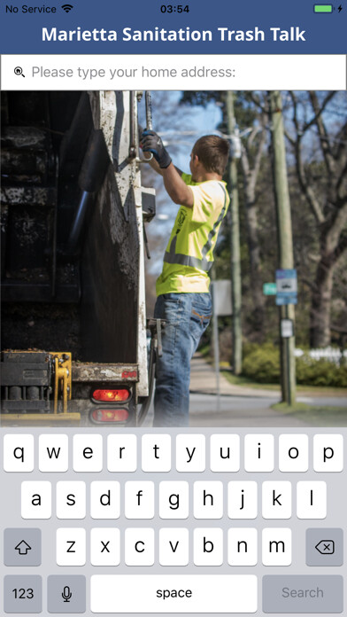 Emulate Android APK Marietta Sanitation Trash Talk