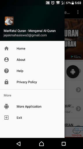 Run android online APK Marifatul Quran - Mengenal Al-Quran from MyAndroid or emulate Marifatul Quran - Mengenal Al-Quran using MyAndroid
