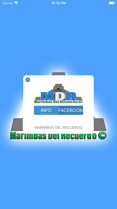 Emulate iPhone app Marimbas Del Recuerdo using MyAndroid Emulate iPhone app Marimbas Del Recuerdo using MyAndroid