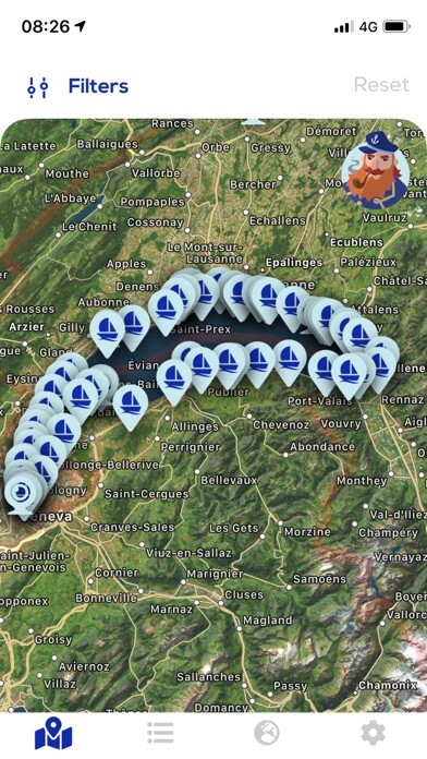 Emulate iPhone app Marina guide - Lake Geneva using MyAndroid Emulate iPhone app Marina guide - Lake Geneva using MyAndroid
